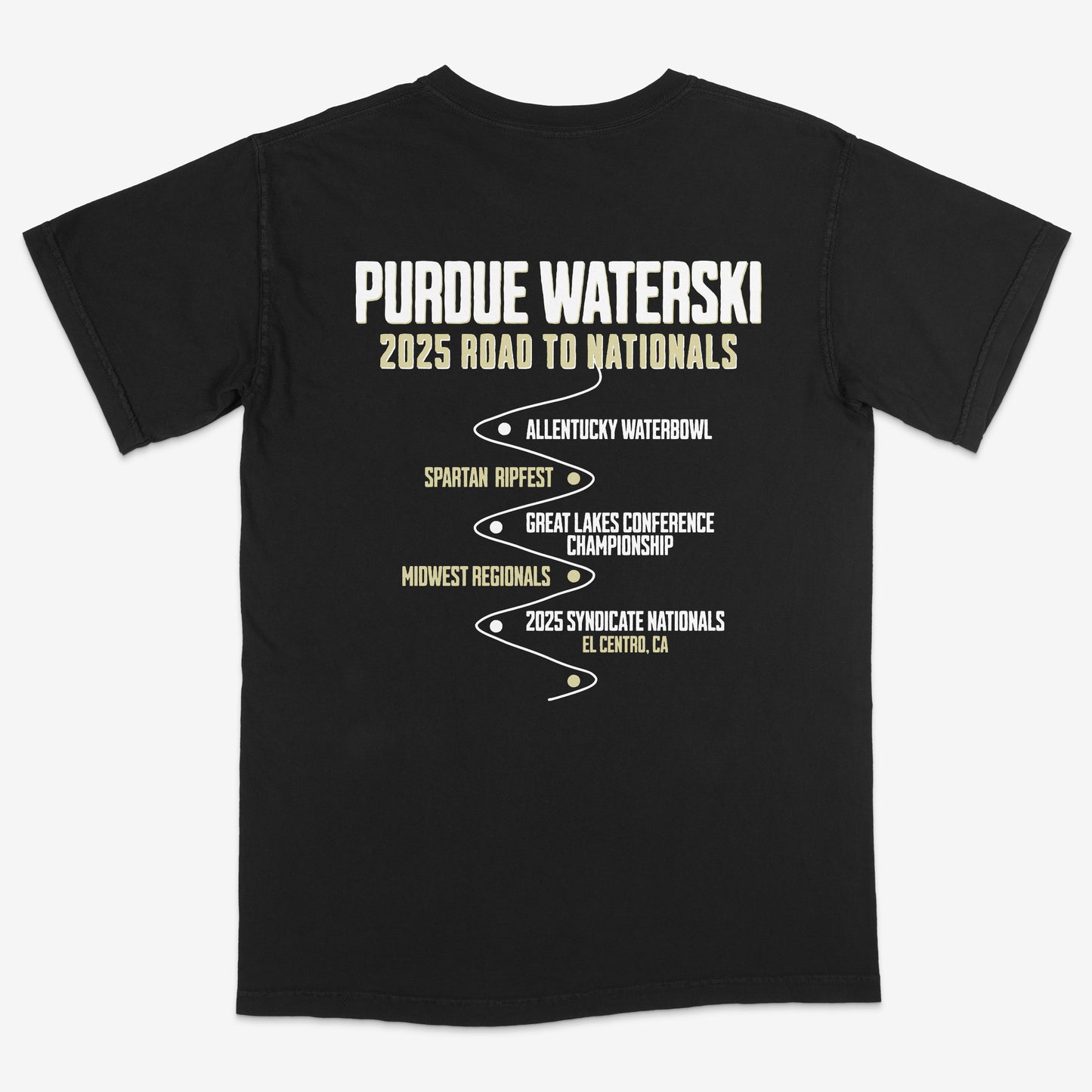 PURDUE WATERSKI NATIONALS 2025 TEE