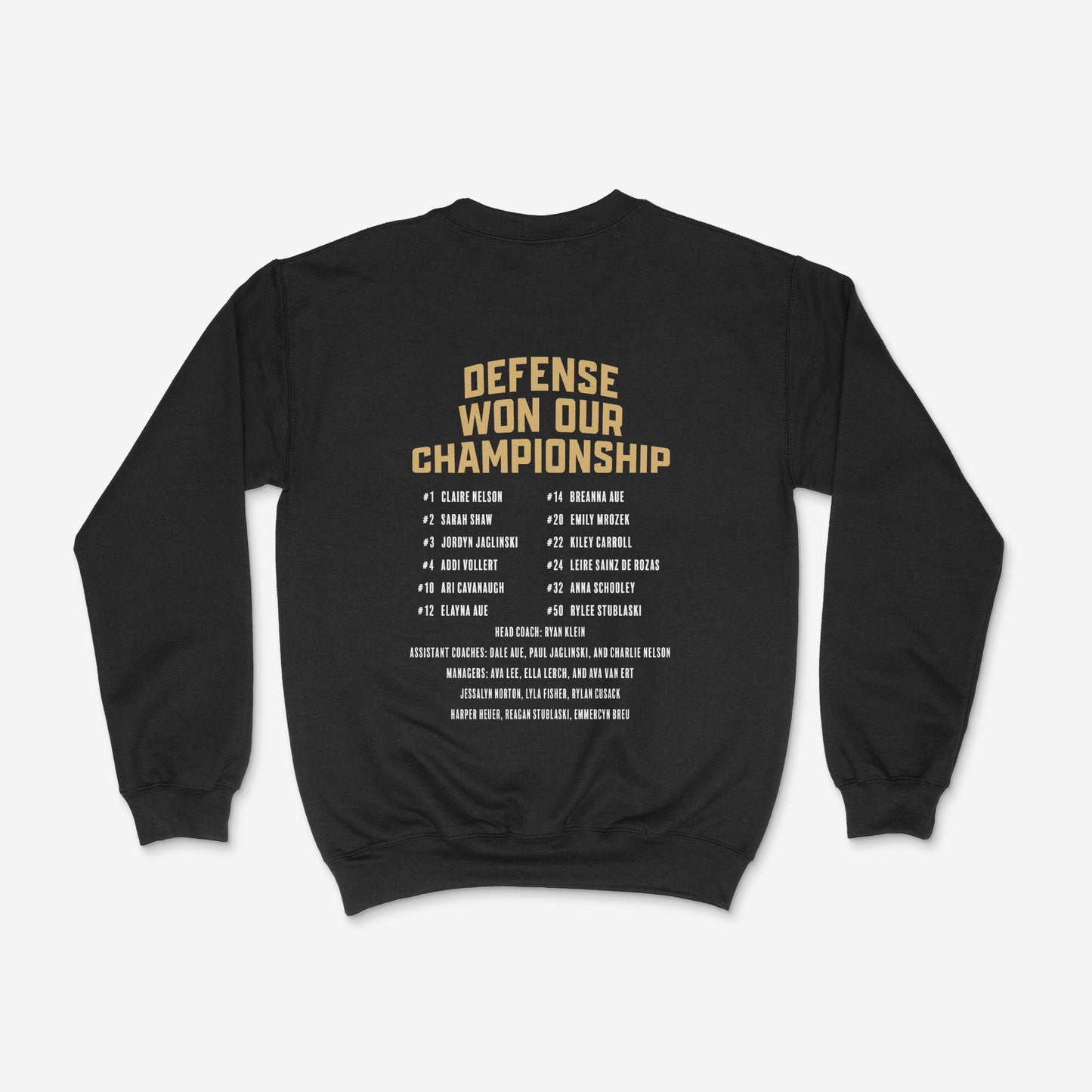 2025 Assumption GBB State Champs Crewneck Sweatshirt GILDAN BRAND