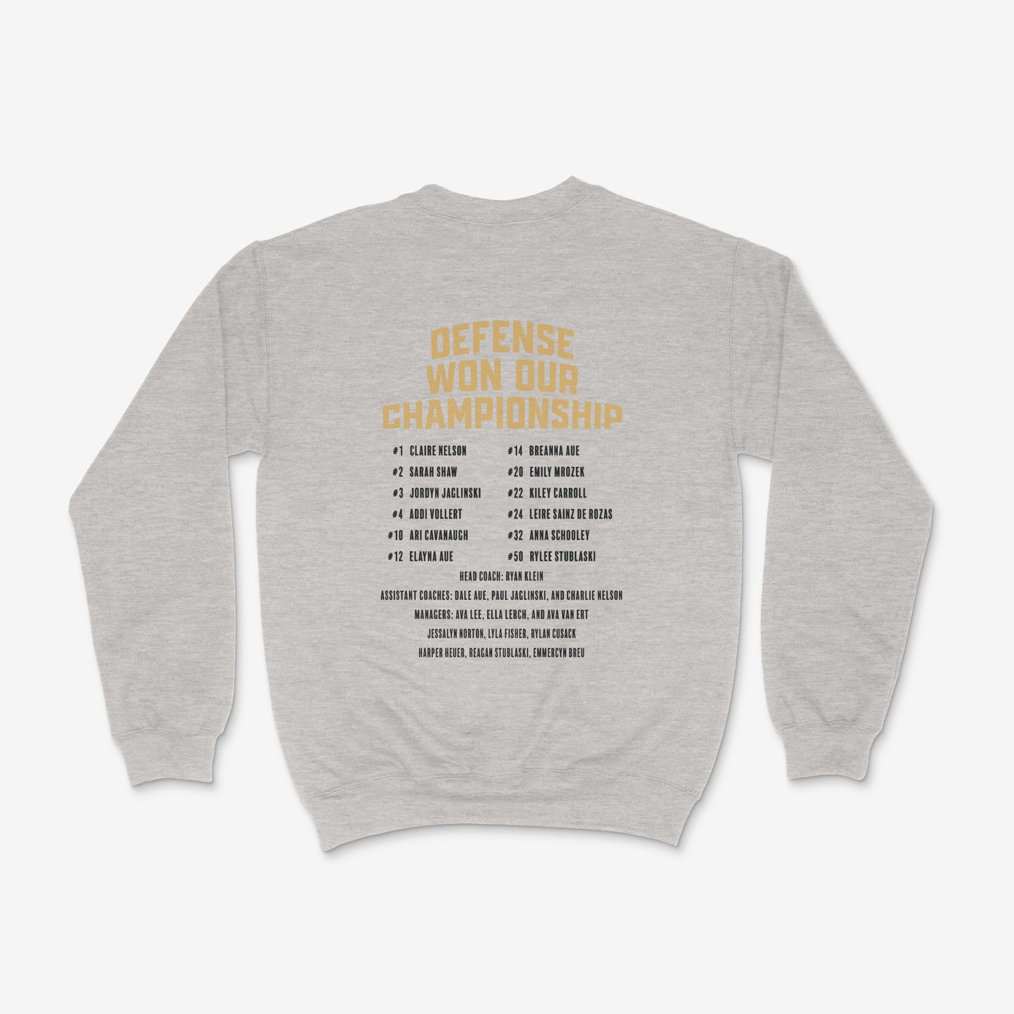 2025 Assumption GBB State Champs Crewneck Sweatshirt GILDAN BRAND