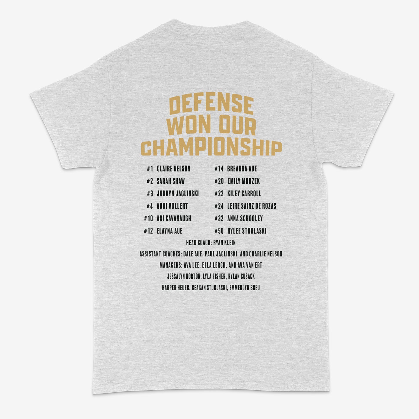 2025 Assumption GBB State Champs Tee