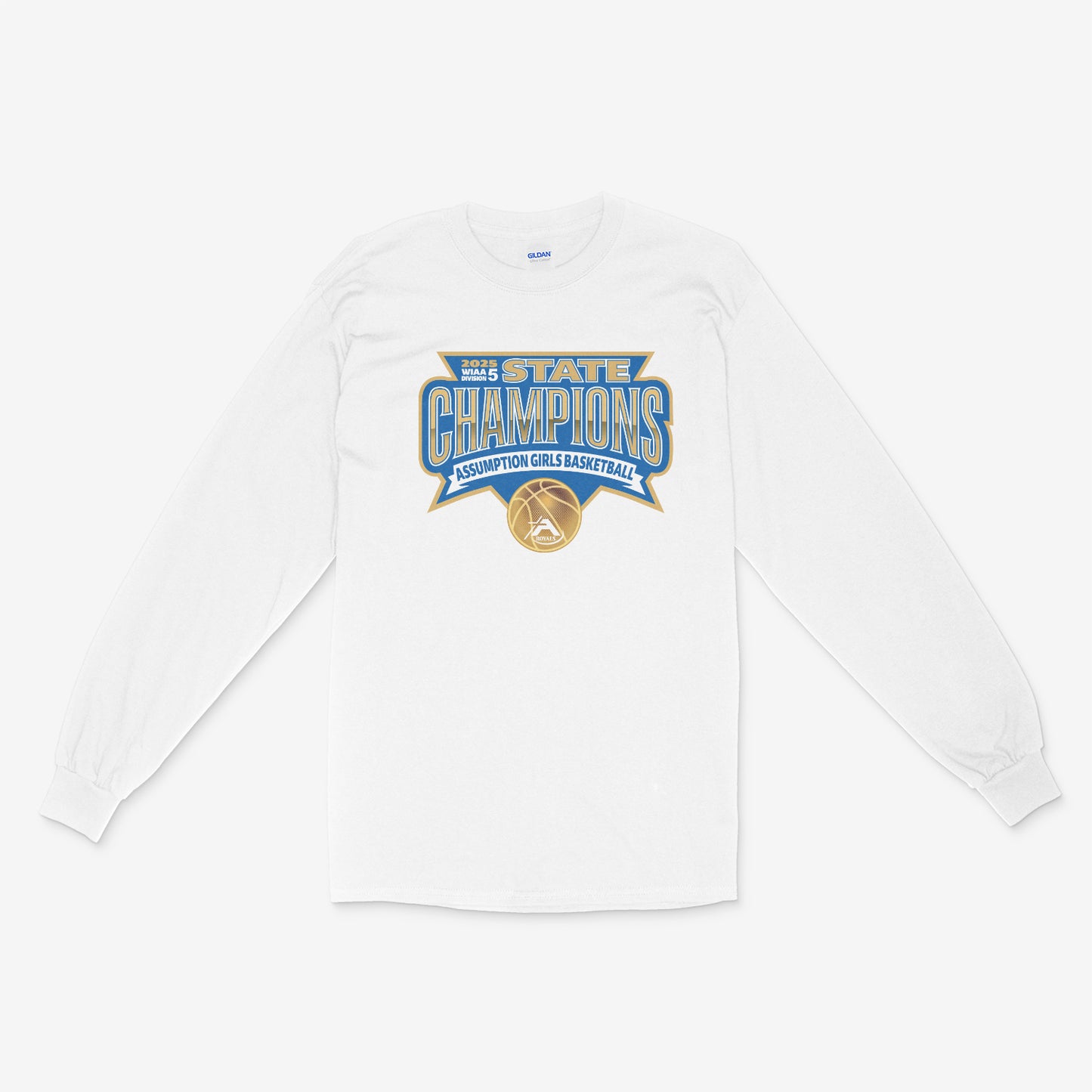 2025 Assumption GBB State Champs Long Sleeve Tee