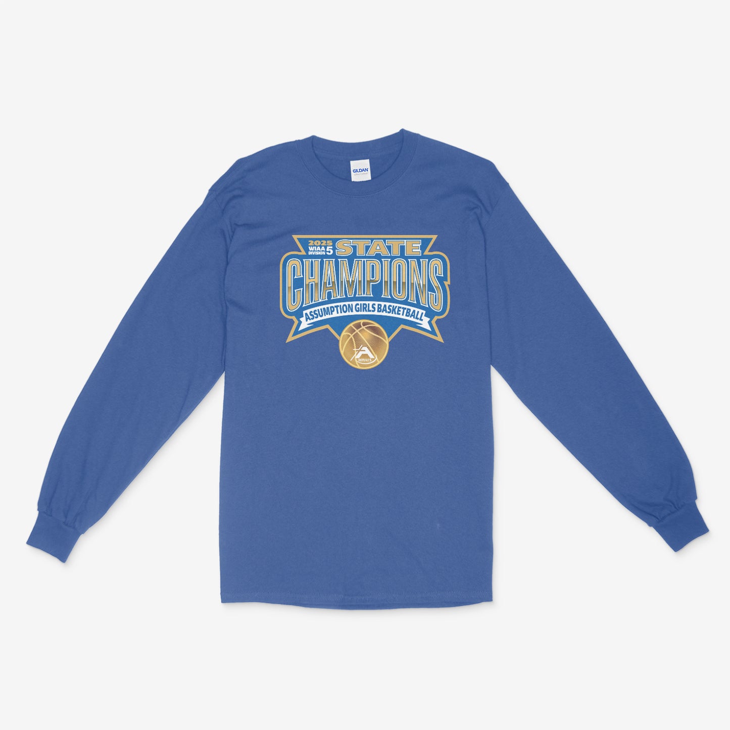 2025 Assumption GBB State Champs Long Sleeve Tee