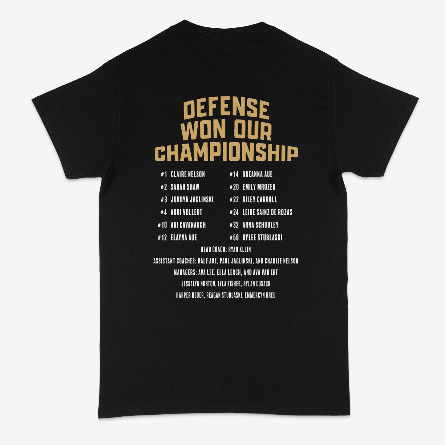 2025 Assumption GBB State Champs Tee