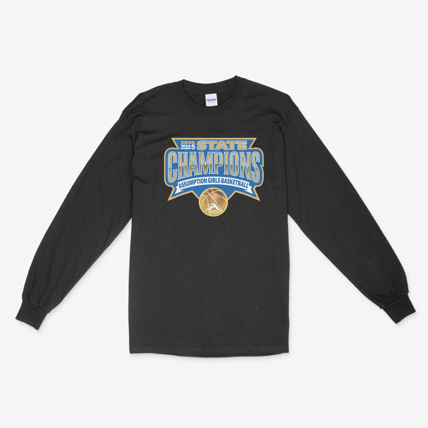 2025 Assumption GBB State Champs Long Sleeve Tee