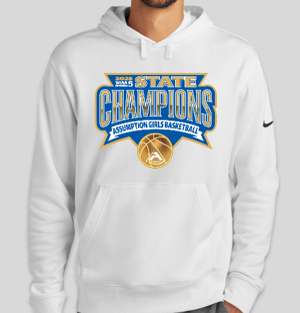 2025 Assumption GBB State Champs Hoodie - NIKE BRAND