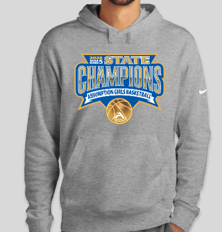 2025 Assumption GBB State Champs Hoodie - NIKE BRAND