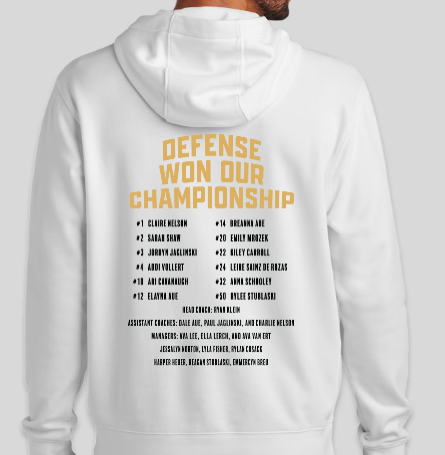 2025 Assumption GBB State Champs Hoodie - NIKE BRAND