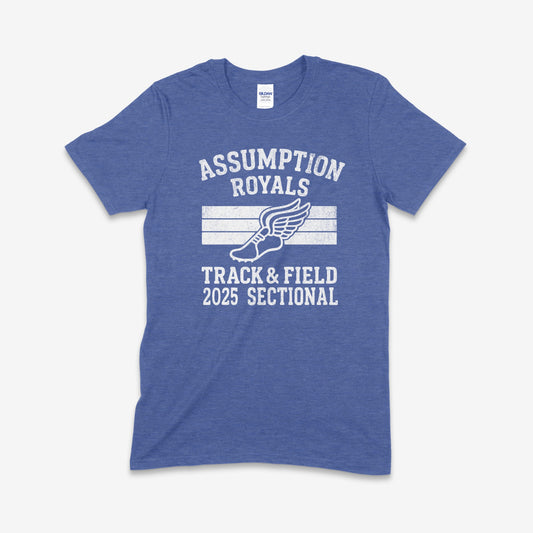 2025 Assumption Track & Field Sectional T-Shirt