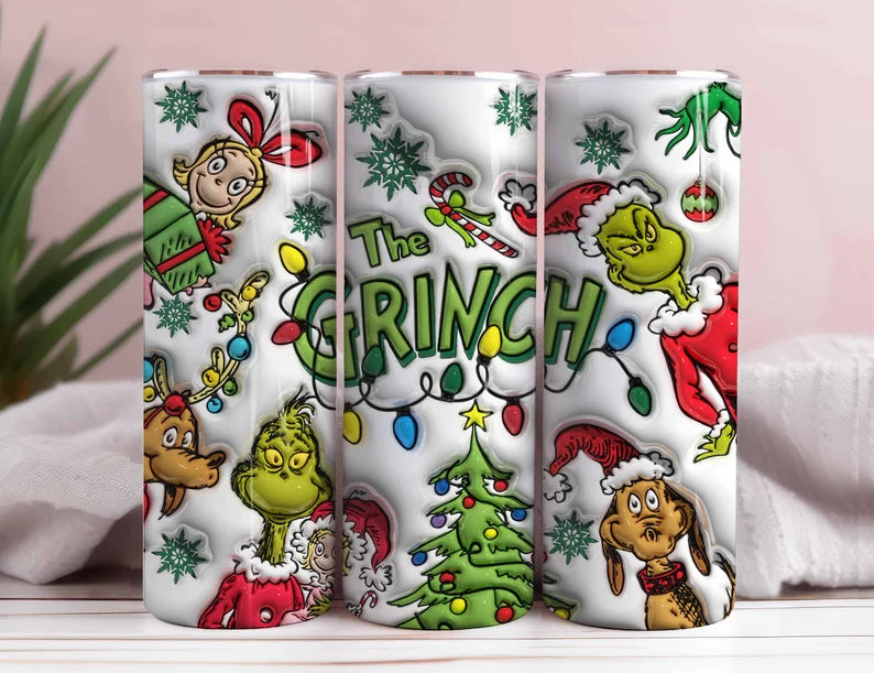 Christmas "3D" Tumblers